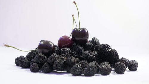 Hunza dried black cherries